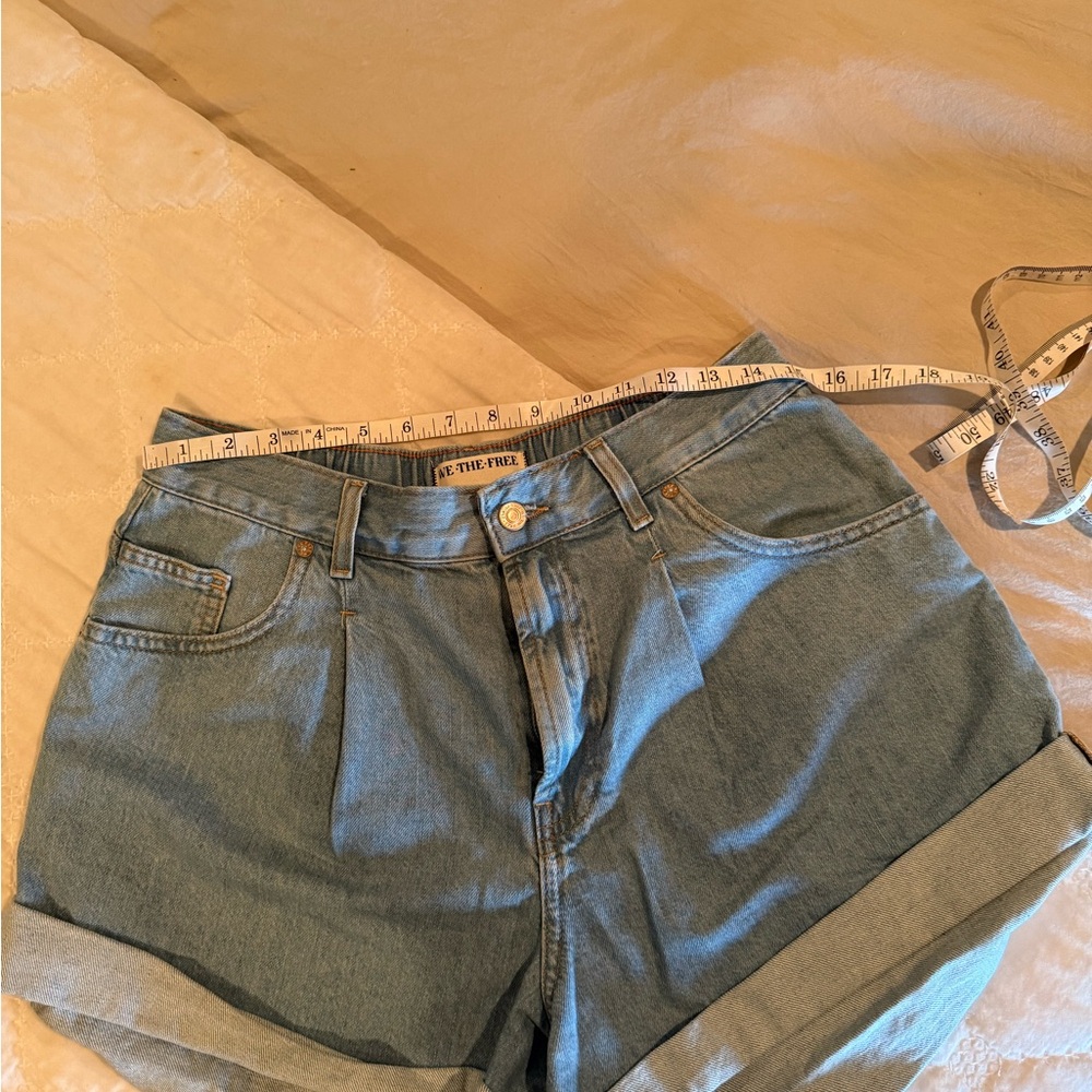 SOLD  Danni Light Blue Jean Shorts